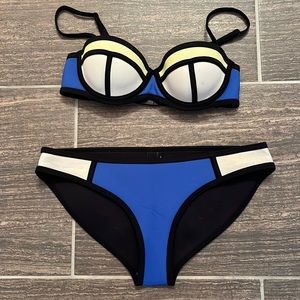 Triangl Neoprene Bikini Set - XXS Top, S Bottom